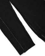 Angular High Neck Contrast Sweater