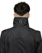 Ripstop Hexagon Black Parka