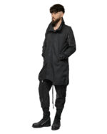 Ripstop Hexagon Black Parka
