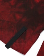 Cloud Red Asymmetric Layers Dyed Sweater