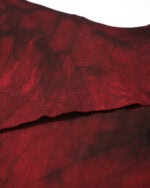 Cloud Red Asymmetric Layers Dyed Sweater