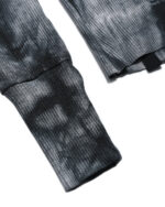 Contrast Indigo Long Sleeve Top