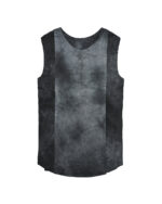 Indigo Dyed Layer Sleeveless T-Shirt