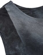 Indigo Dyed Layer Sleeveless T-Shirt