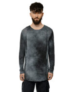 Indigo Layers Long-Sleeve T-Shirt