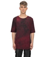 Layers Red Moss Cloud Dyed T-Shirt
