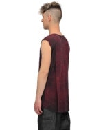 Layers Red Moss Sleeveless T-Shirt