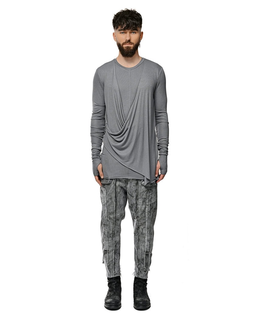 Steel Drape Layers T-Shirt