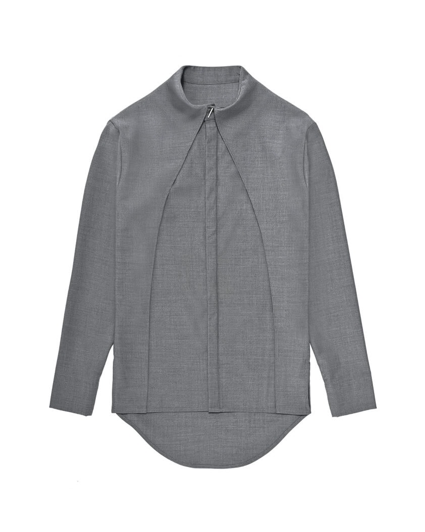 Steel Trigon Collar Shirt