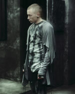 Contrast Indigo Long Sleeve Top