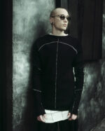 Contrast Scar Elemental Sweater