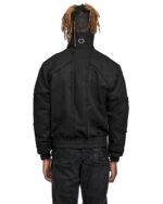 Black Hexa High Bomber Jacket