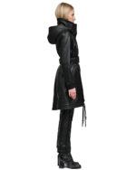 Construct Vegan Leather Cinched Parka