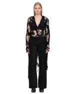 Fiber Bond Long Sheer Cardigan