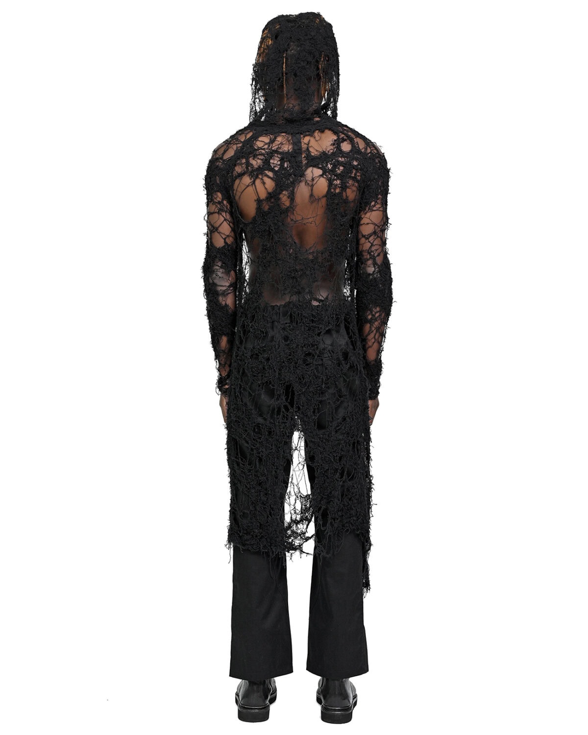 Fiber Bond Long Sheer Cardigan