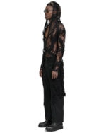 Fiber Bond Long Sheer Cardigan