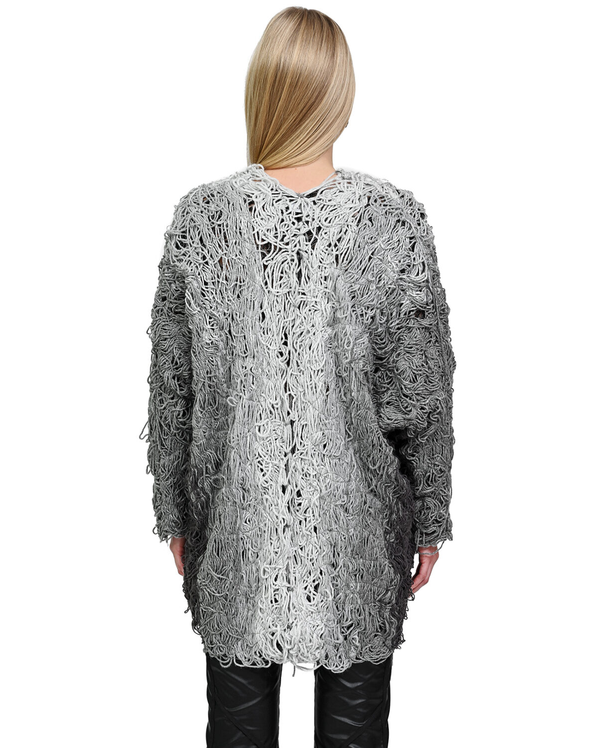 Fiber Bond Progress Grey Cardigan