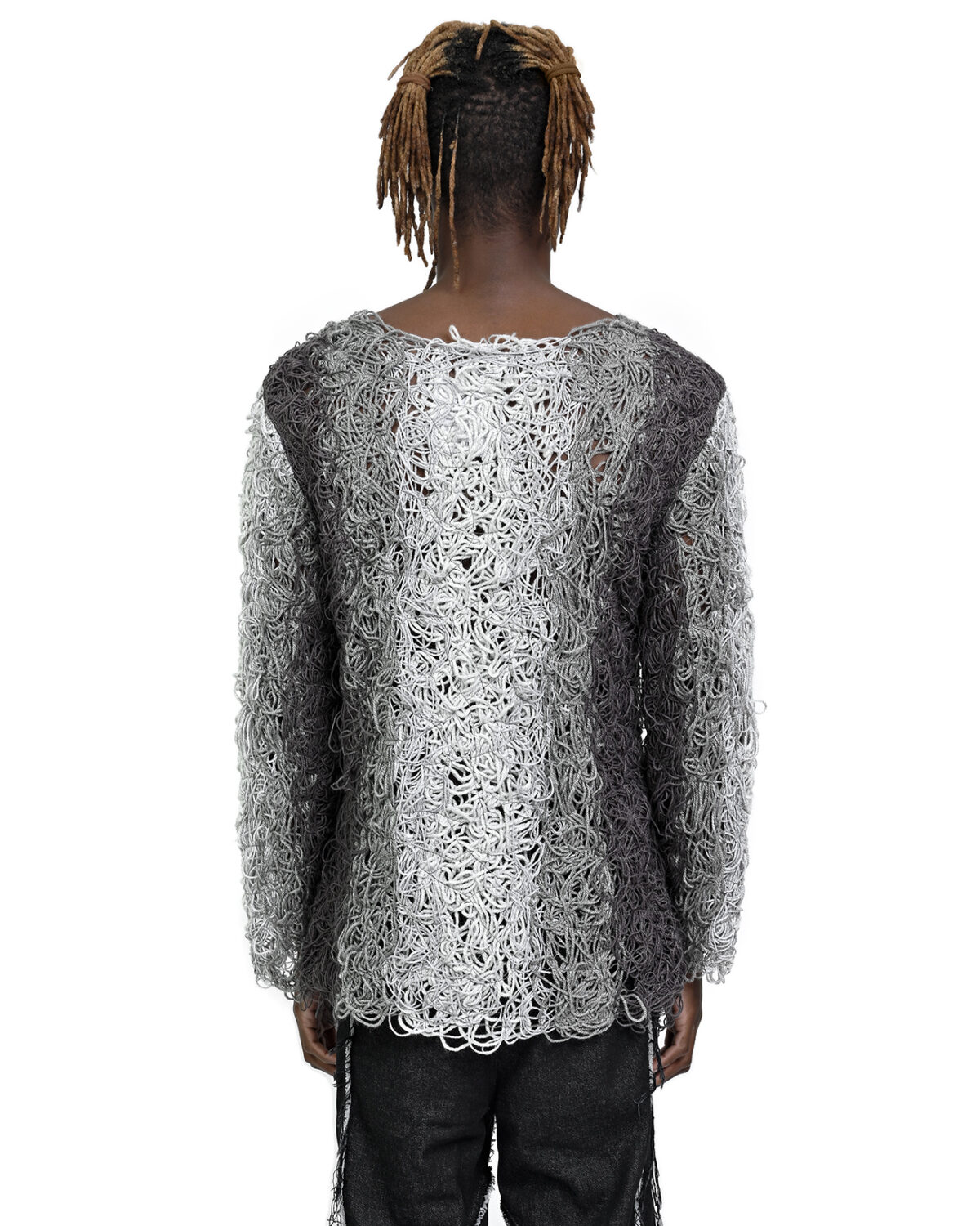 Fiber Bond Progress Grey Sweater