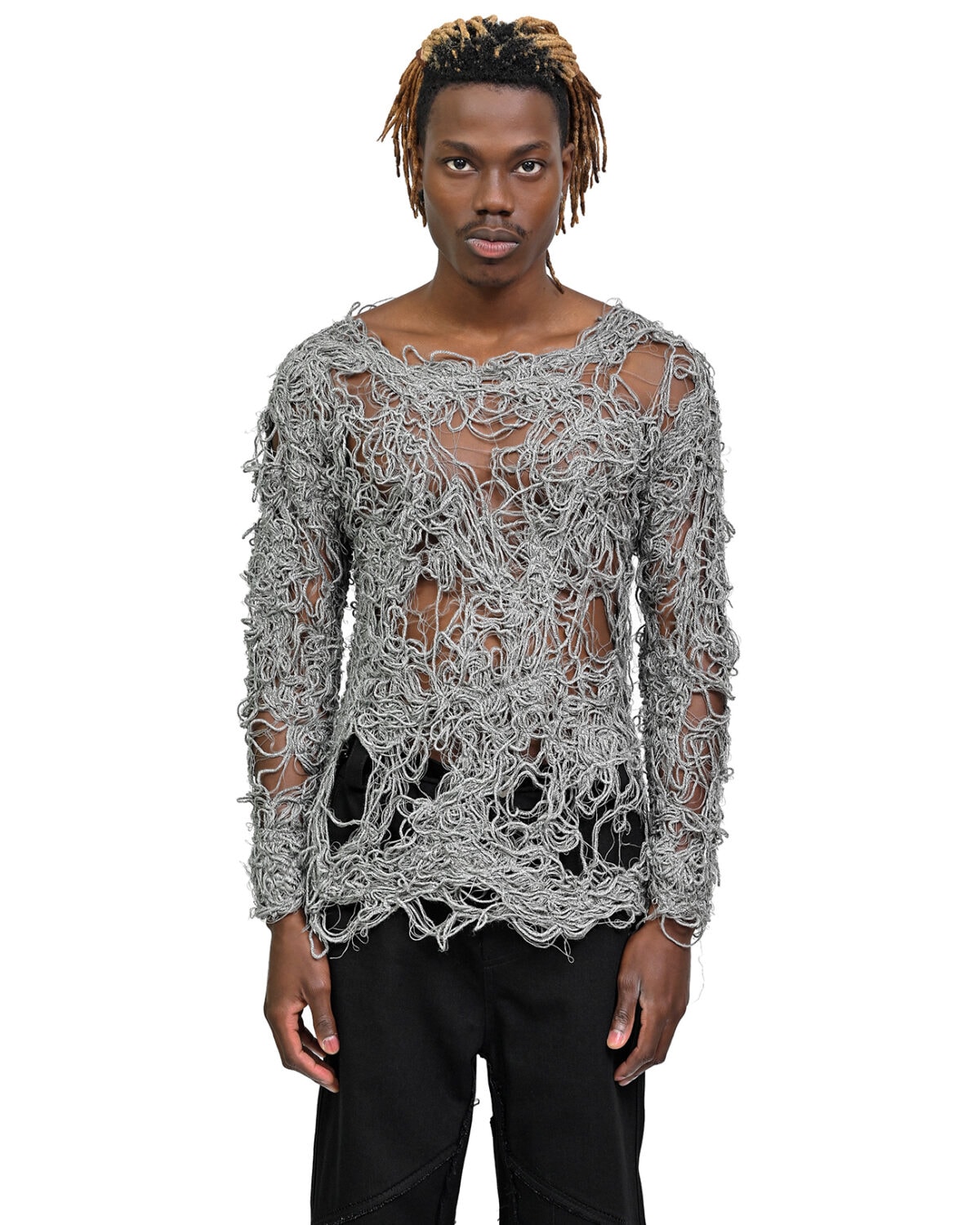 Fiber Bond Relativ Grey Sweater