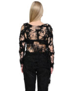 Fiber Bond Sheer Cardigan