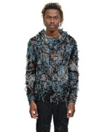 Fiber Bond Uranian Hood Sweater