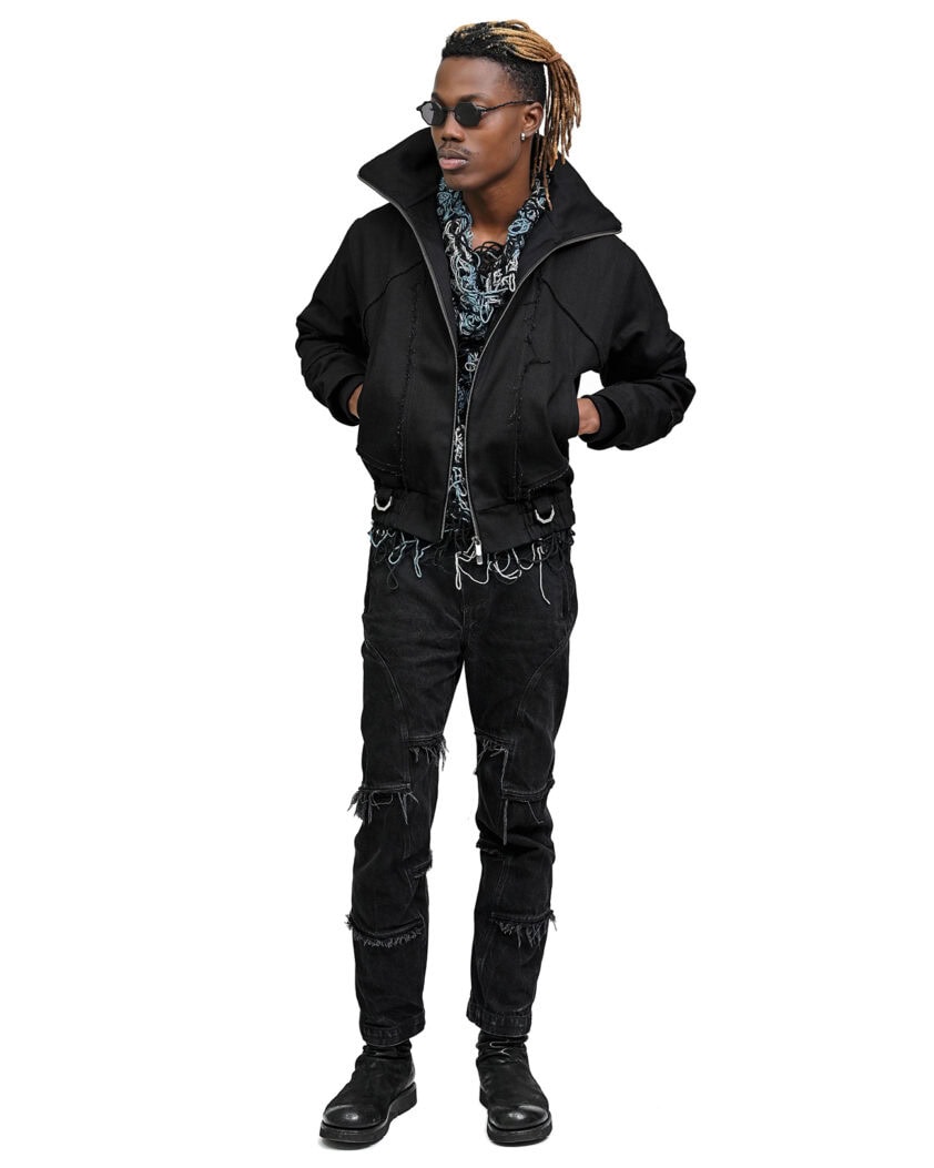 Fiber Bond Uranian Hood Sweater