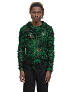 Fiber Bond Wrangle Hood Sweater