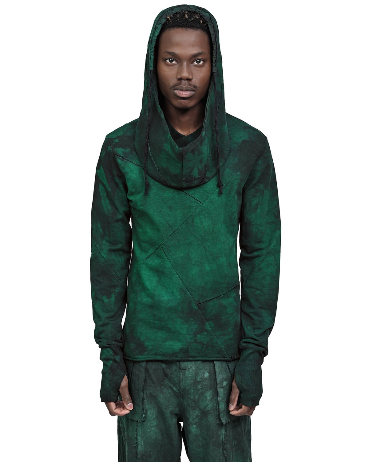 Cold Dyed Wrangle Hood Sweater