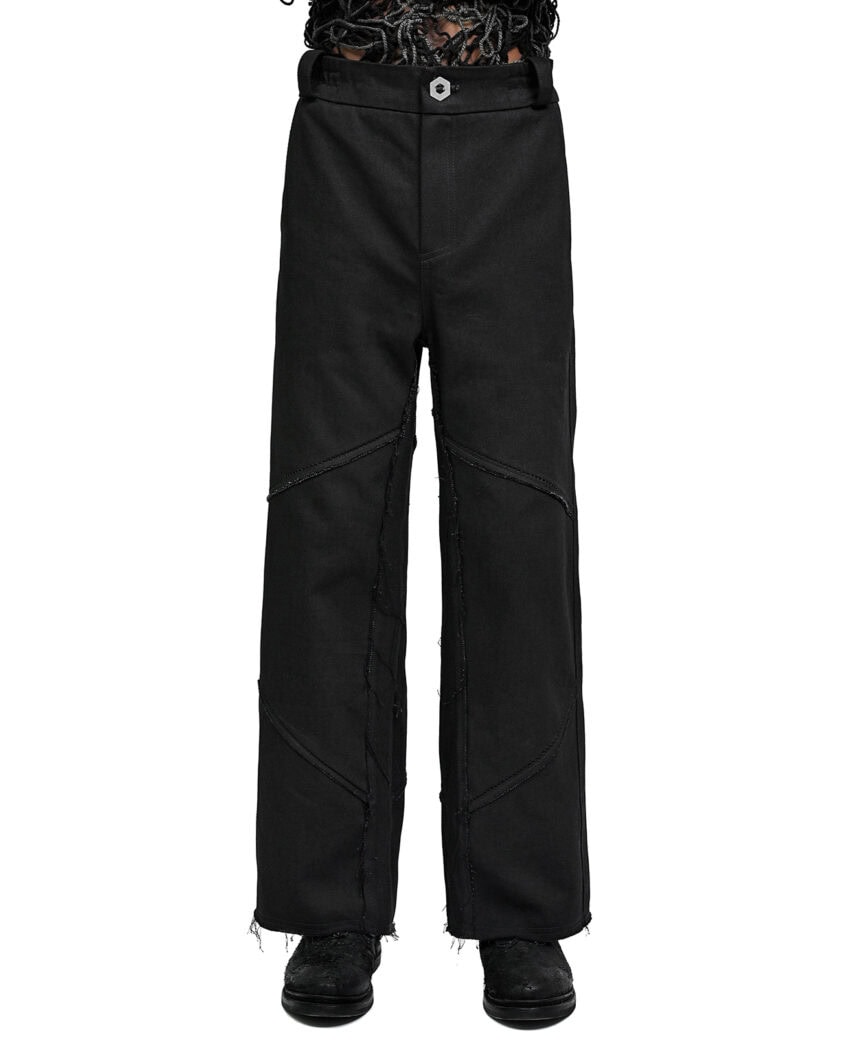 Hexa Flared Denim Trousers