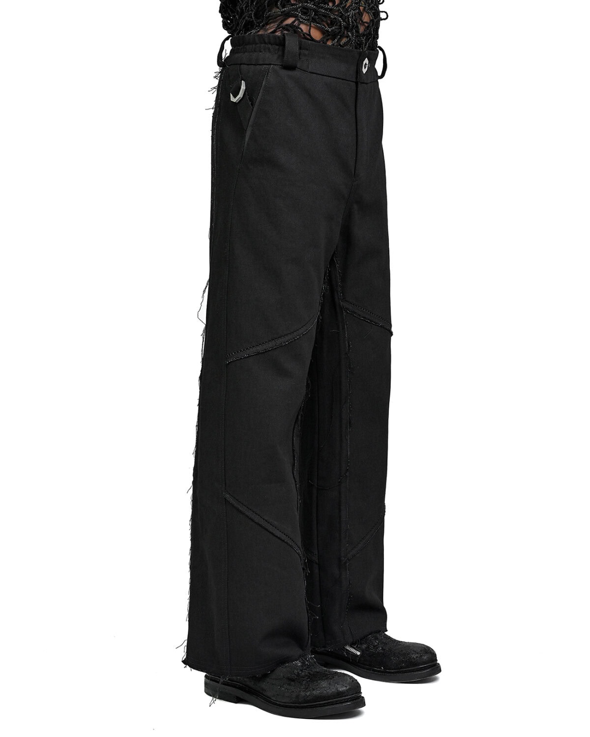 Hexa Flared Denim Trousers