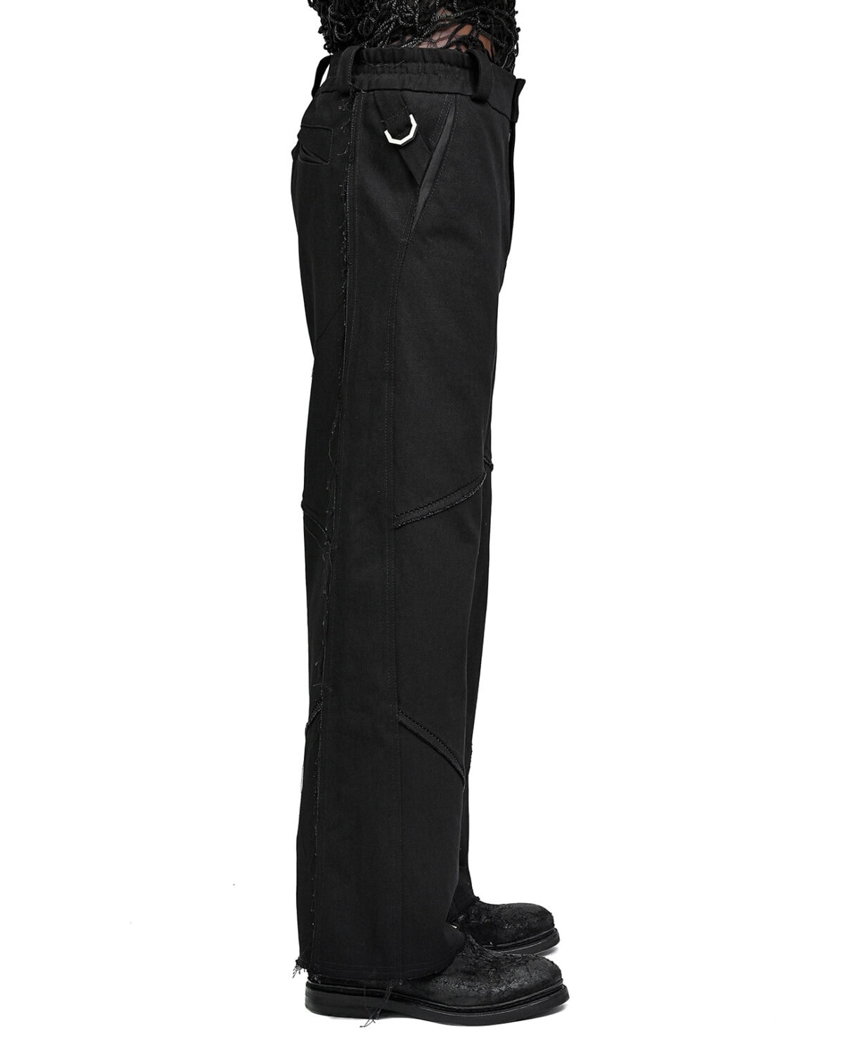 Hexa Flared Denim Trousers