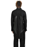 Leather Denim Hexa Shirt Jacket