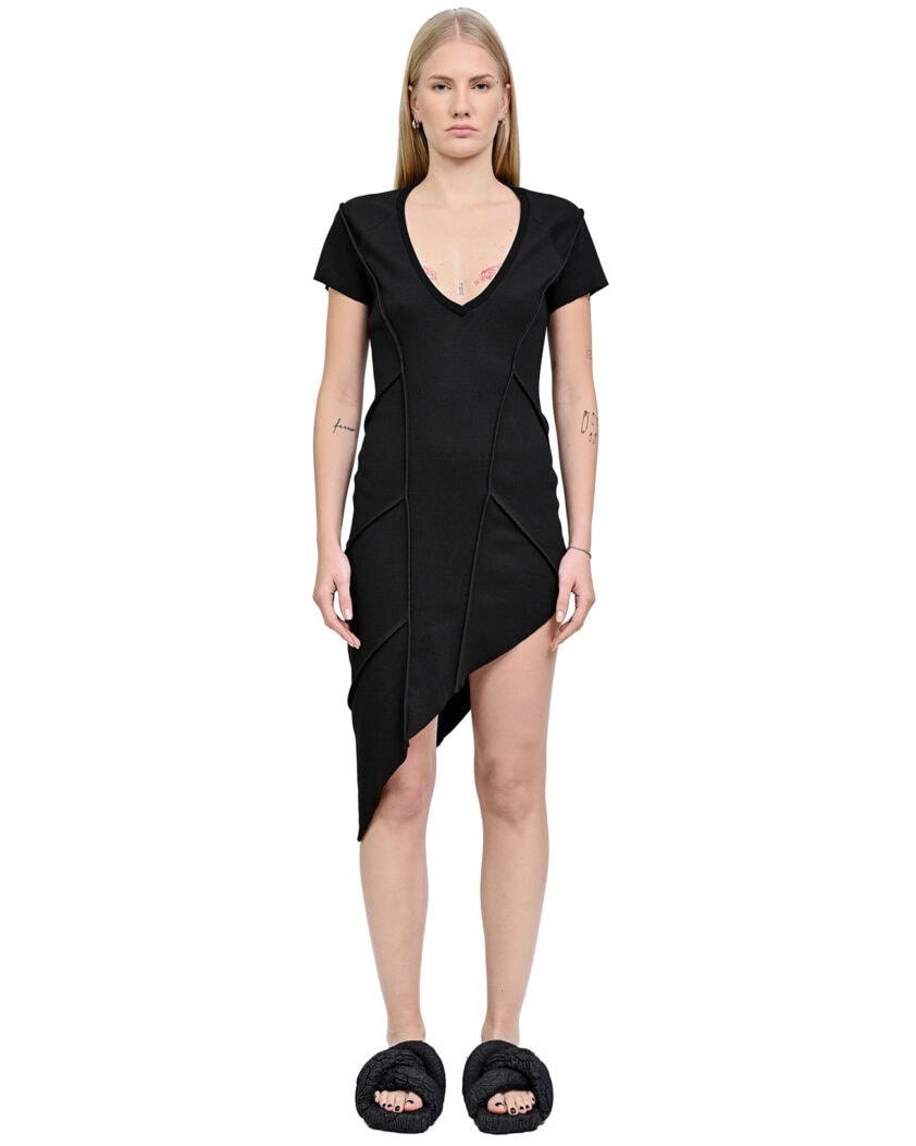 Particle Asymmetric Angled Dress
