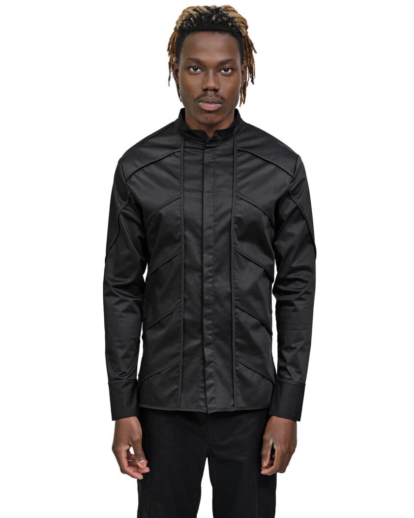 Particle Collar Construct Shirt