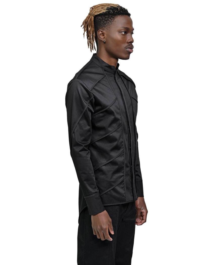 Particle Collar Construct Shirt