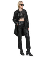 Fiber Bond String Crop Cut Sweater