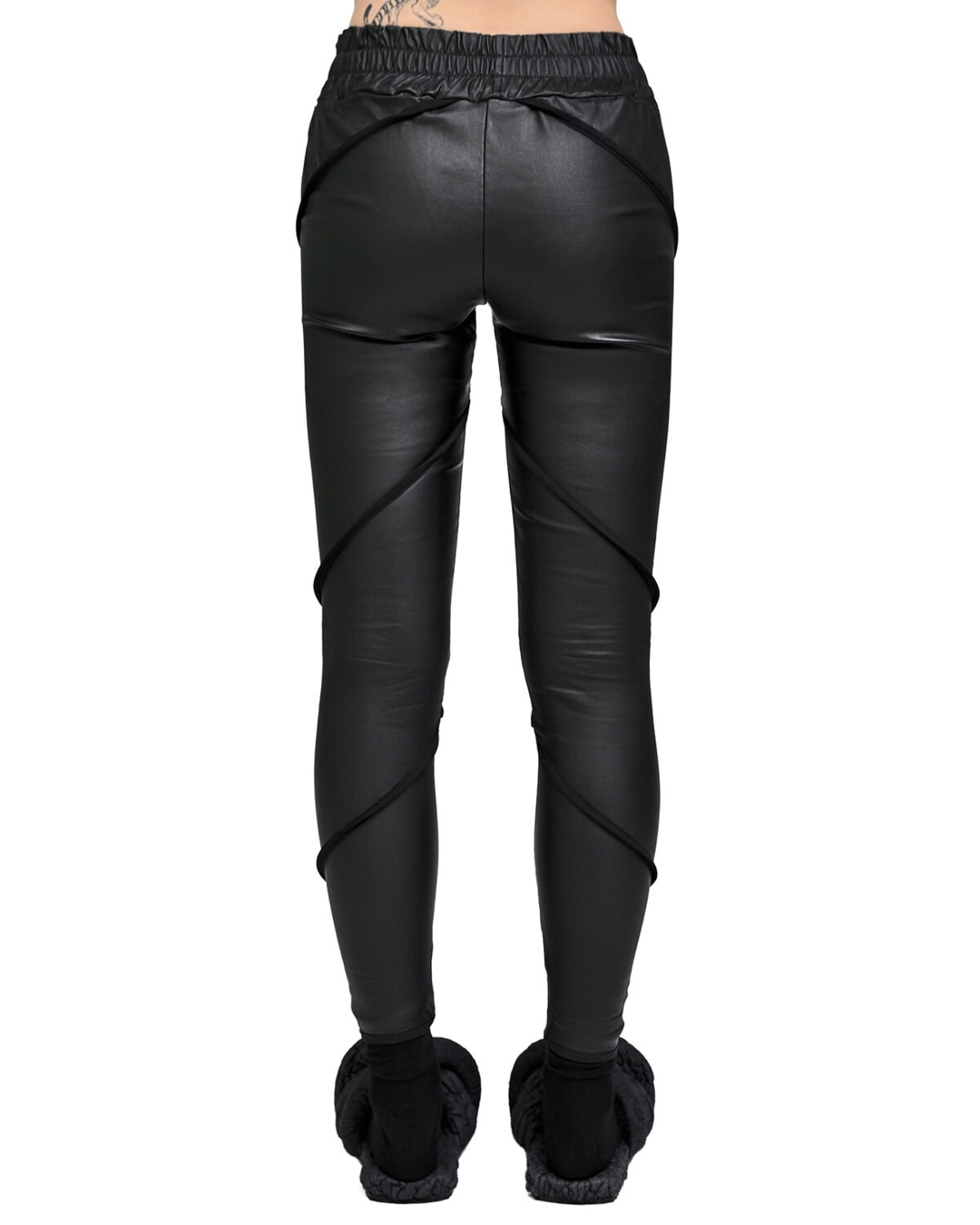 Particle Coated Legging Pants