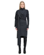 Sphere Draped Layers Dress