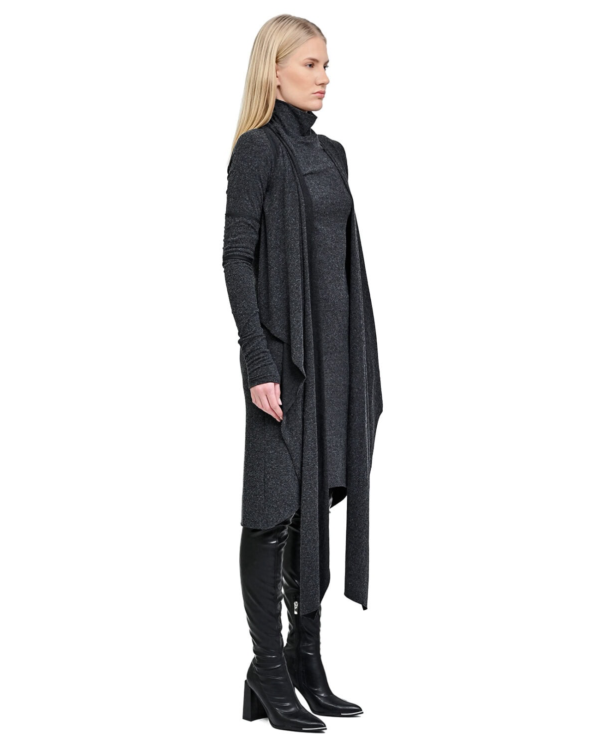 Sphere Draped Layers Dress