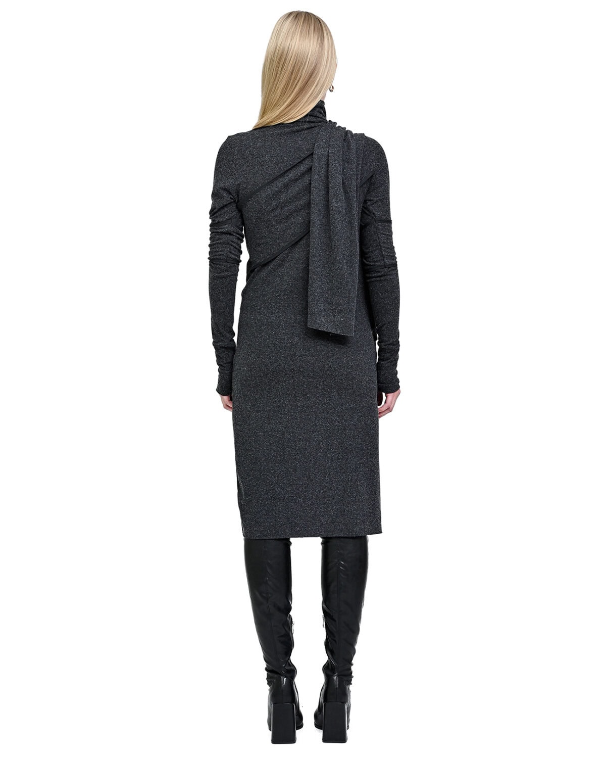 Sphere Draped Layers Dress