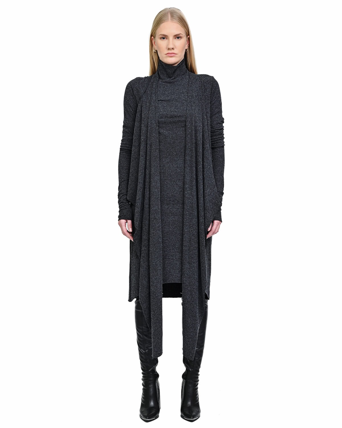 Sphere Draped Layers Dress