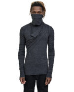 Sphere Draped Layers Turtleneck