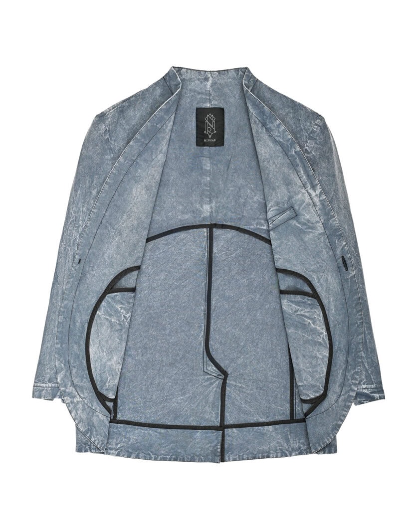 Slate High Texture Unsullied Blazer