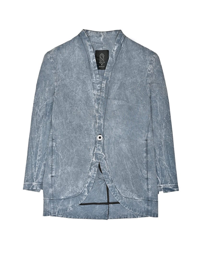 Slate High Texture Unsullied Blazer