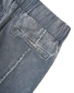 Slate High Textured Biker Pants