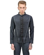 Deconstruct Depth Textured Layers Shirt