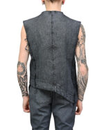 Depth Texture Asymmetric Vest