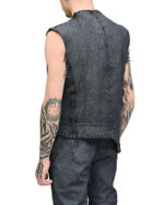 Depth Texture Asymmetric Vest