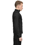 Diagonal Zip Construct Jacket