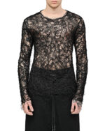 Fiber Web Bonded Long-sleeve Top